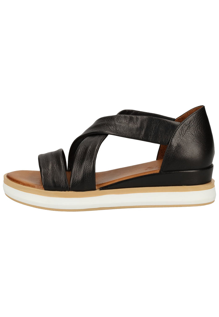 Inuovo Sandalen Leder Schwarz - surf4shoes