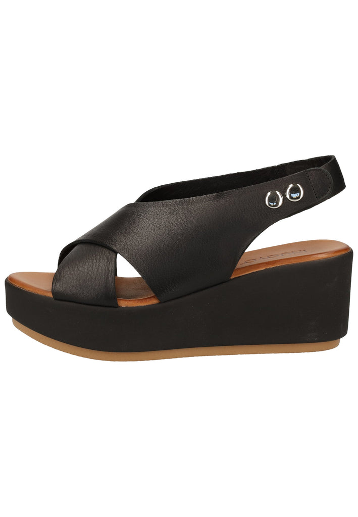 Inuovo Sandalen Leder Schwarz - surf4shoes
