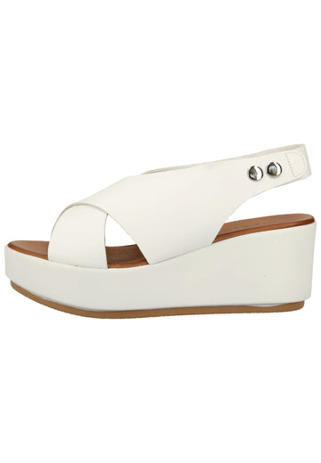 Inuovo Sandalen Leder Weiß - surf4shoes