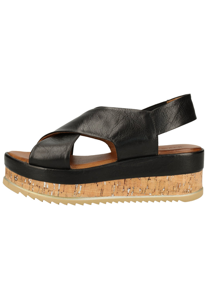 Inuovo Sandalen Leder Schwarz - surf4shoes