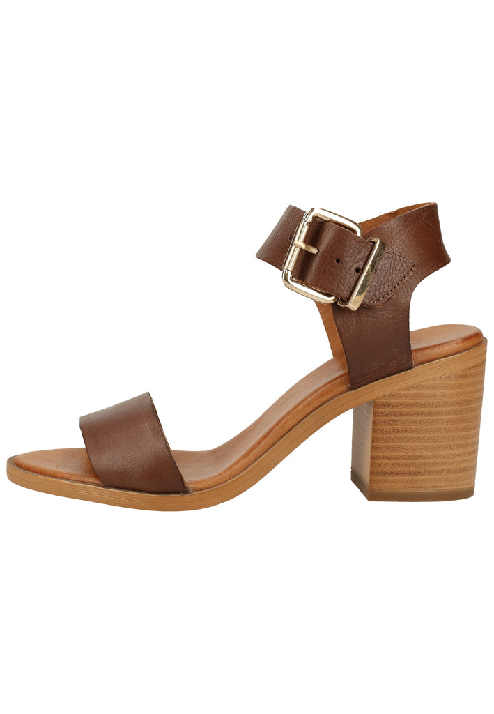 Inuovo Sandalen Leder Dunkelbraun - surf4shoes