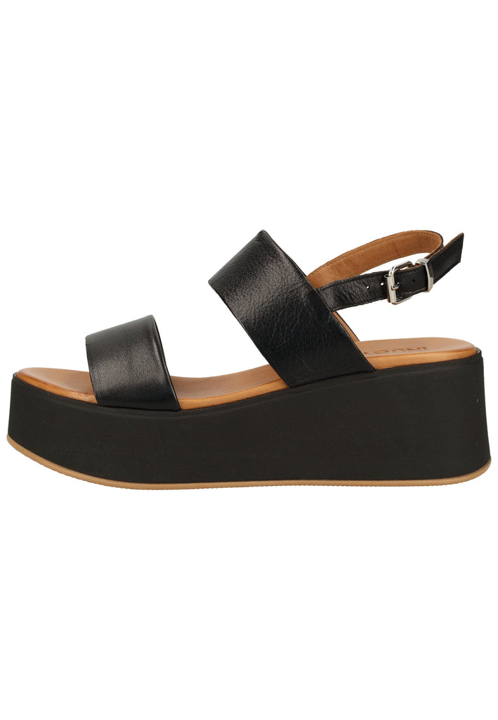 Inuovo Sandalen Leder Schwarz - surf4shoes