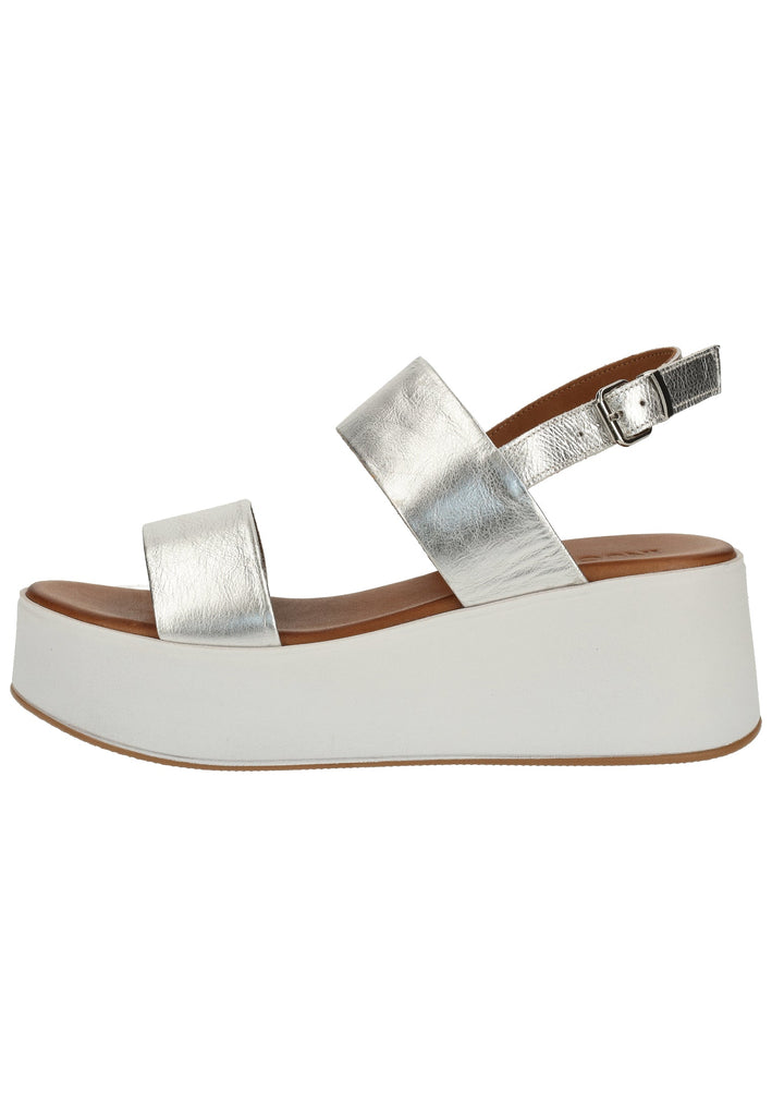 Inuovo Sandalen Leder Silber - surf4shoes