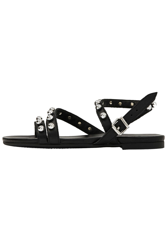 Inuovo Sandalen Leder Schwarz - surf4shoes