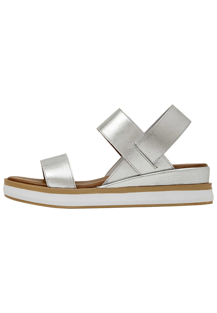 Inuovo Sandalen Leder Silber - surf4shoes