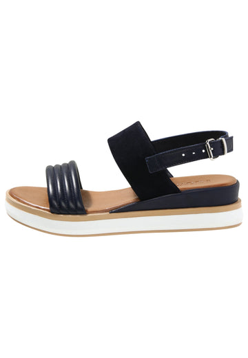 Inuovo Sandalen Leder Navy - surf4shoes
