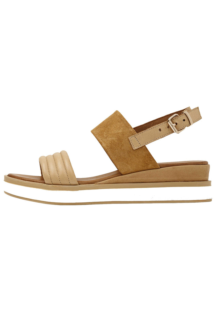 Inuovo Sandalen Leder Hellbraun - surf4shoes
