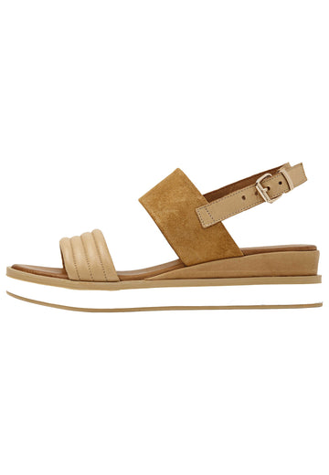 Inuovo Sandalen Leder Hellbraun - surf4shoes