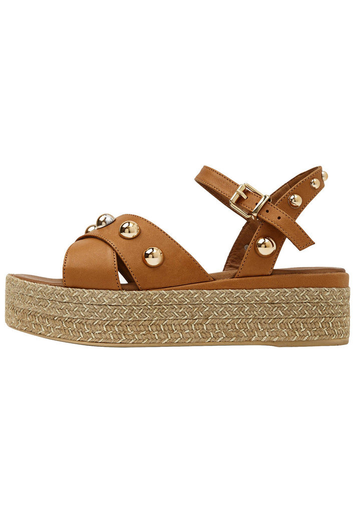 Inuovo Sandalen Leder Hellbraun - surf4shoes