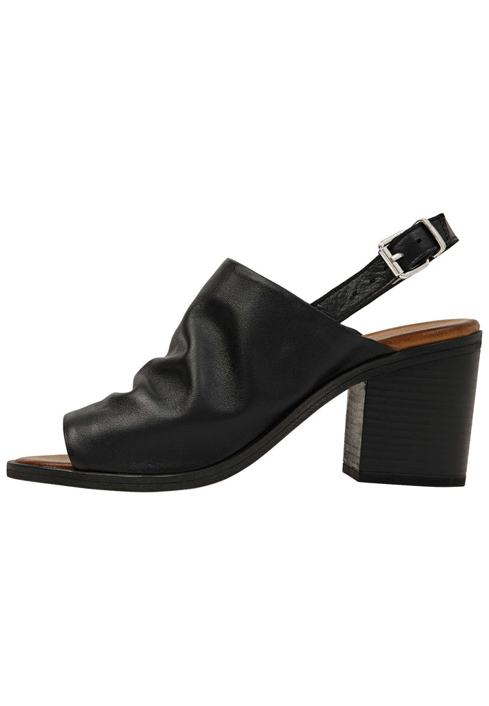 Inuovo Sandalen Leder Schwarz - surf4shoes