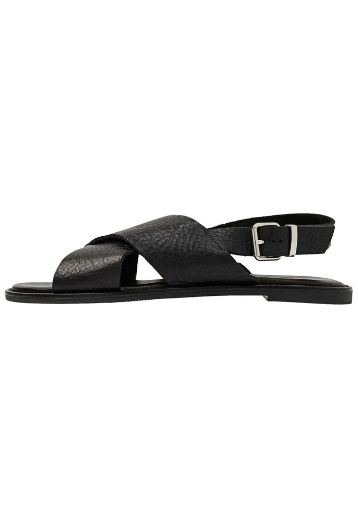 Inuovo Sandalen Leder Schwarz - surf4shoes
