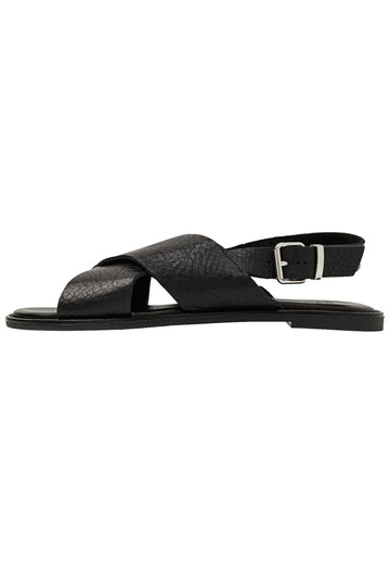 Inuovo Sandalen Leder Schwarz - surf4shoes