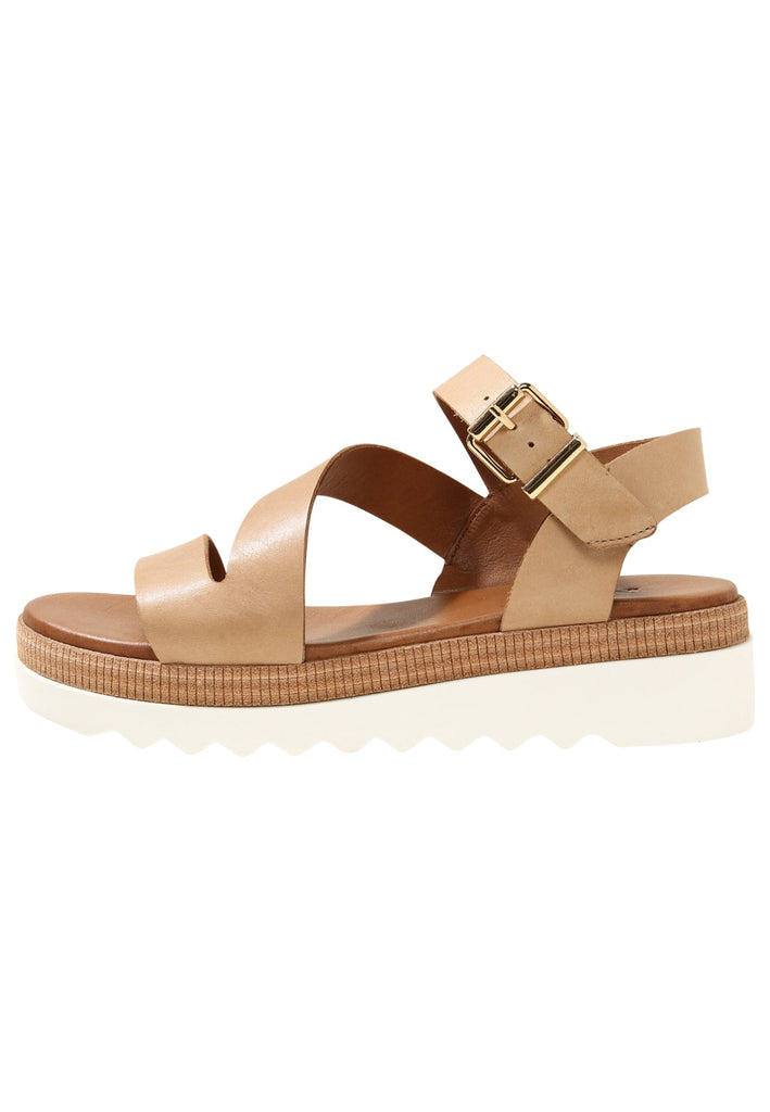 Inuovo Sandalen Leder Hellbraun - surf4shoes