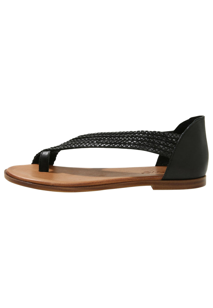 Inuovo Sandalen Leder Schwarz - surf4shoes