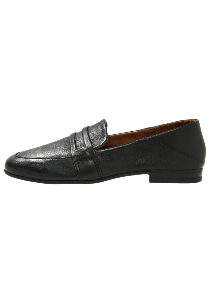 Inuovo Slipper Leder Schwarz - surf4shoes