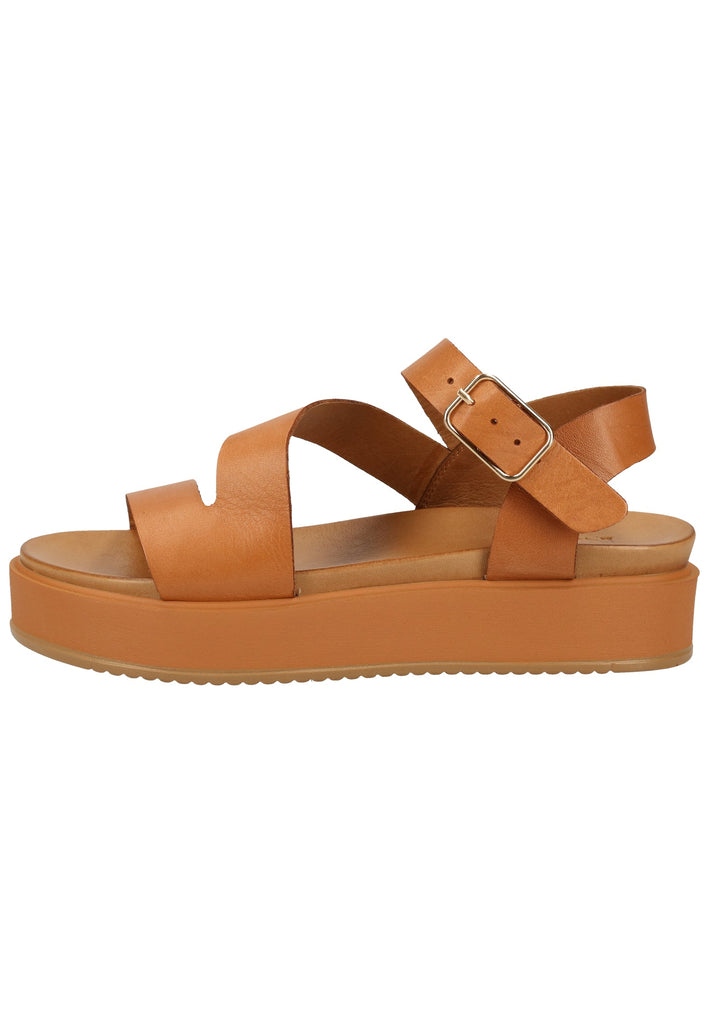 Inuovo Sandalen Leder Braun/Silber - surf4shoes