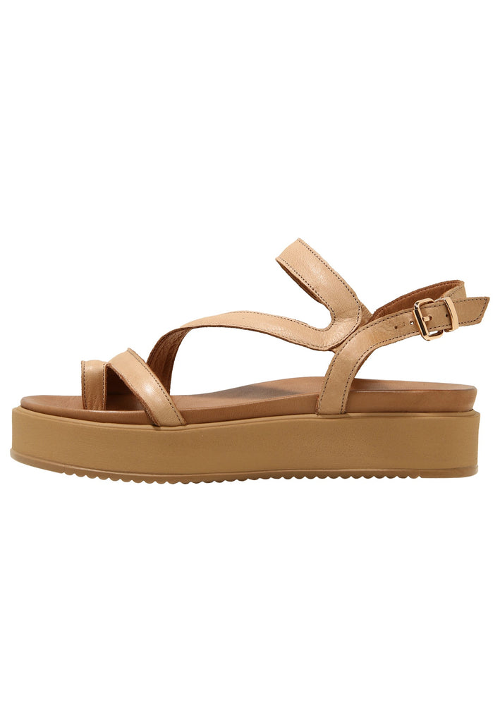 Inuovo Sandalen Leder Hellbraun - surf4shoes