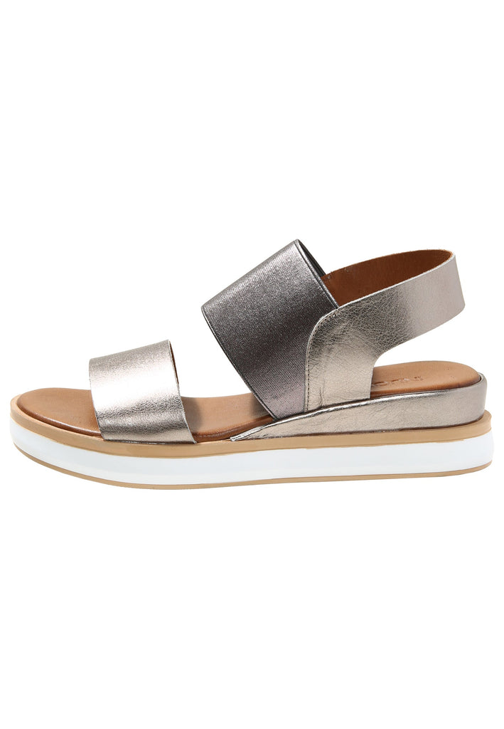 Inuovo Sandalen Leder Silber - surf4shoes
