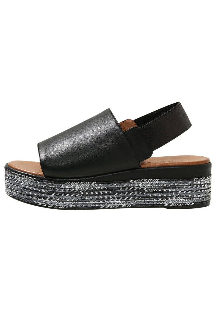 Inuovo Sandalen Leder Schwarz - surf4shoes
