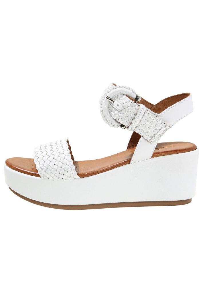 Inuovo Sandalen Leder Weiß - surf4shoes