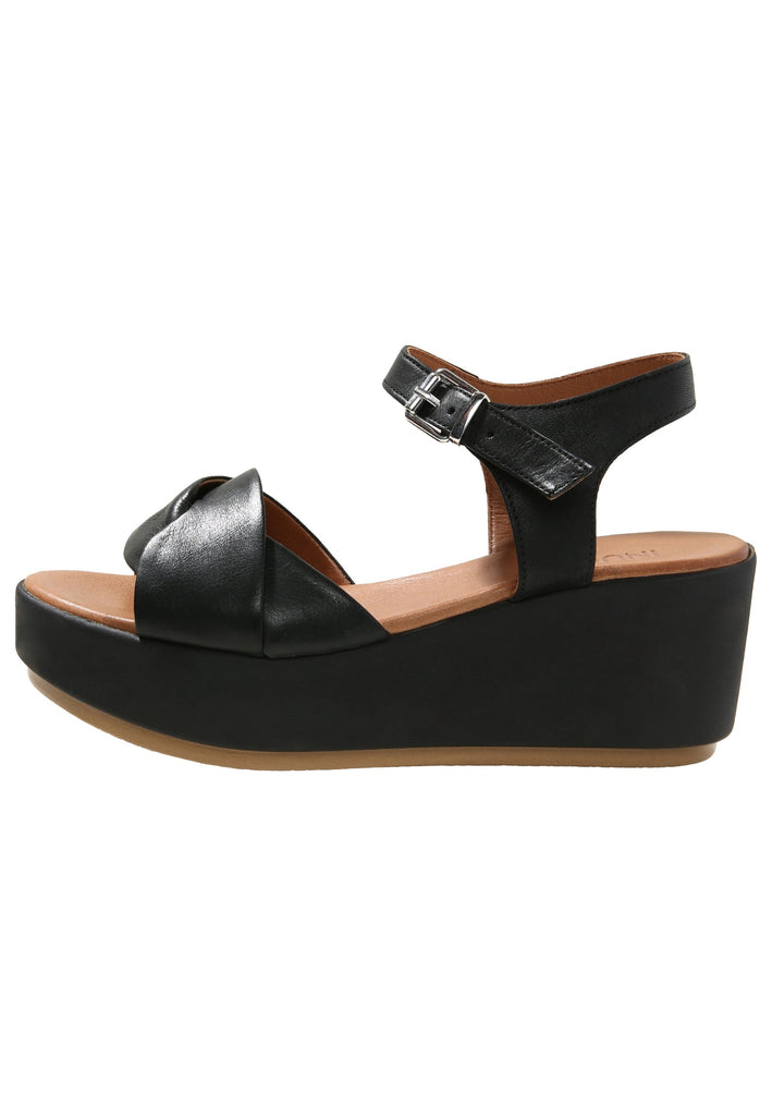 Inuovo Sandalen Leder Schwarz - surf4shoes