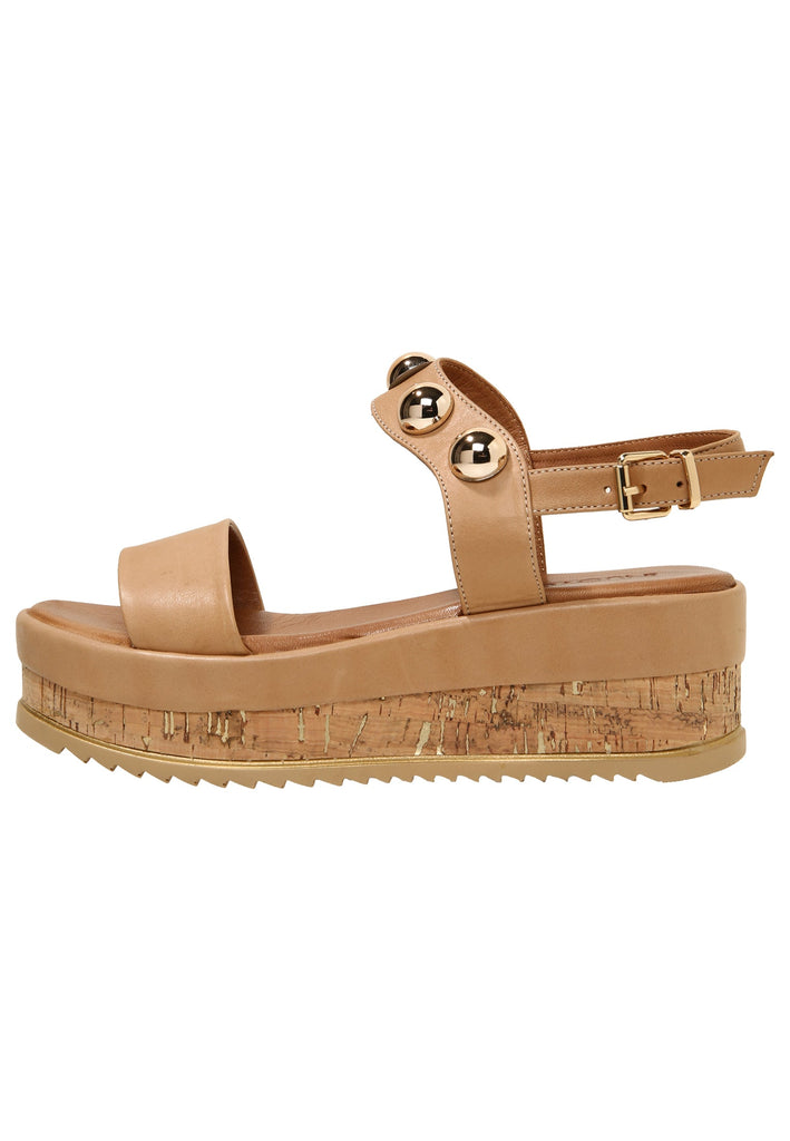Inuovo Sandalen Leder Hellbraun - surf4shoes