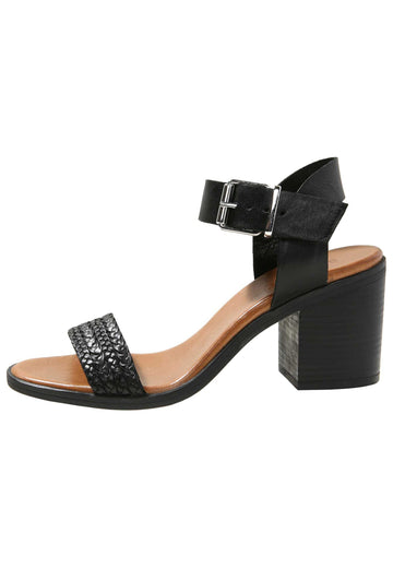 Inuovo Sandalen Leder Schwarz - surf4shoes