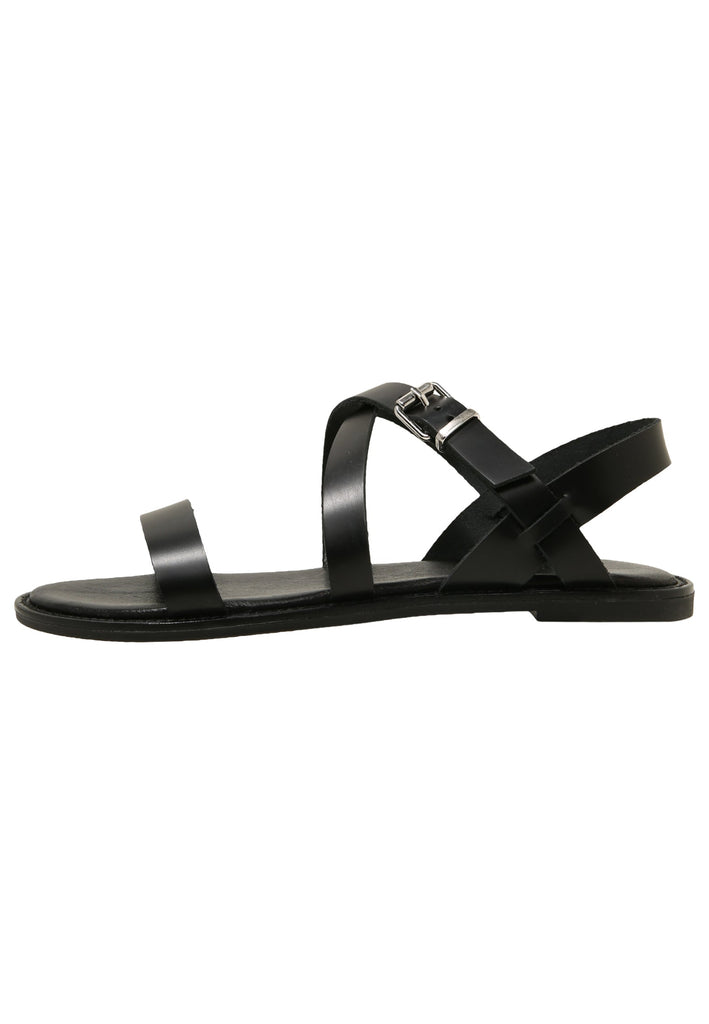 Inuovo Sandalen Leder Schwarz - surf4shoes