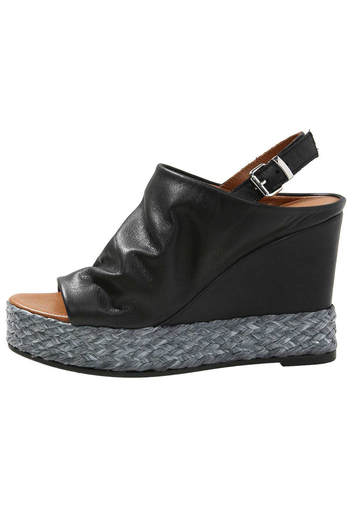 Inuovo Sandalen Leder Schwarz - surf4shoes