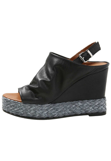 Inuovo Sandalen Leder Schwarz - surf4shoes