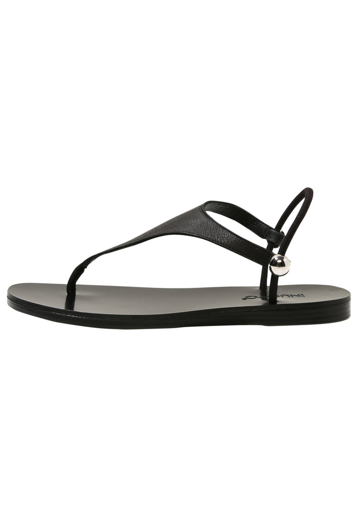 Inuovo Sandalen Leder Schwarz - surf4shoes