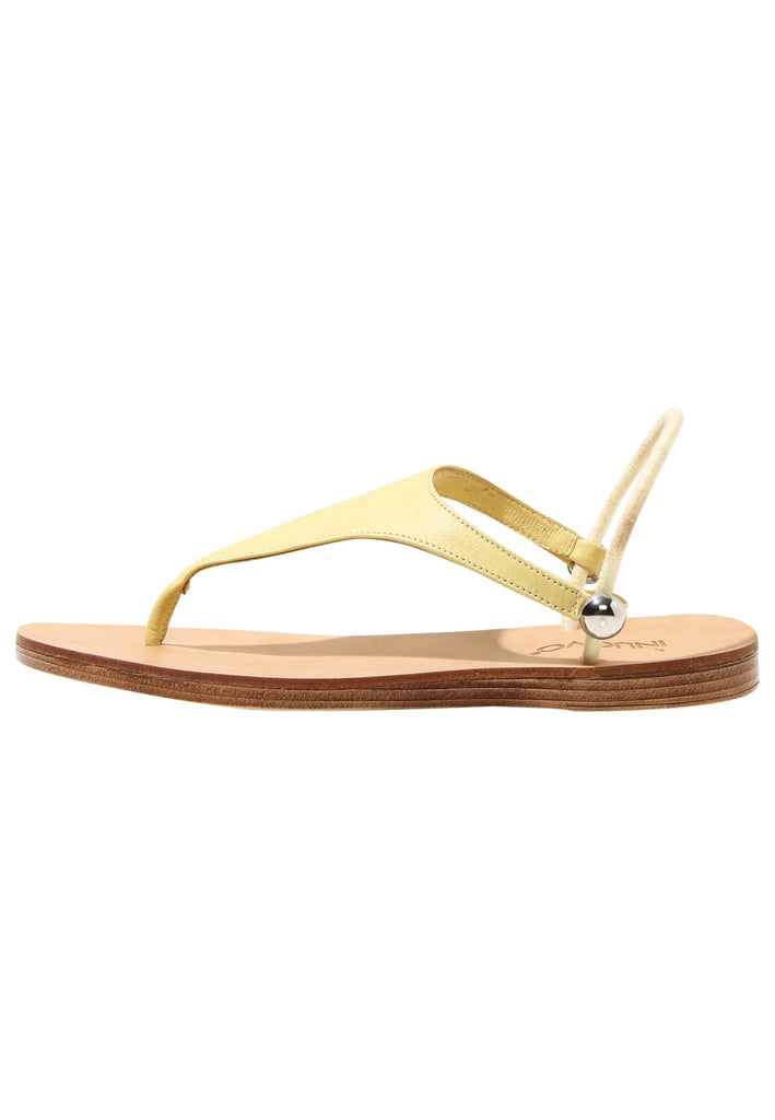Inuovo Sandalen Leder Gelb - surf4shoes