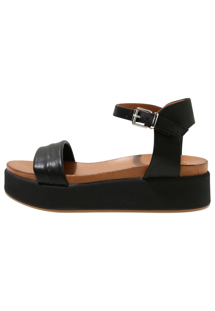 Inuovo Sandalen Leder Schwarz - surf4shoes