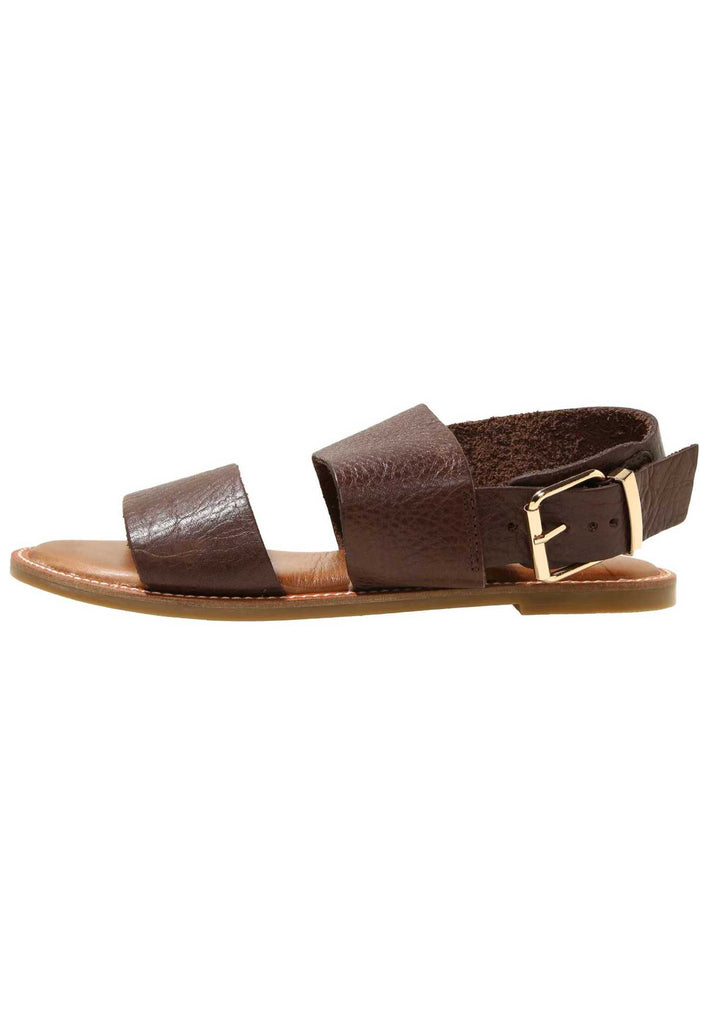 Inuovo Sandalen Leder Dunkelbraun - surf4shoes