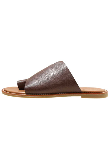Inuovo Sandalen Leder Dunkelbraun - surf4shoes