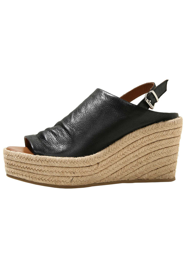 Inuovo Sandalen Leder Schwarz - surf4shoes