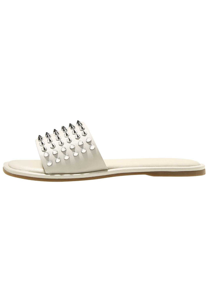 Inuovo Pantoletten Leder Weiß - surf4shoes