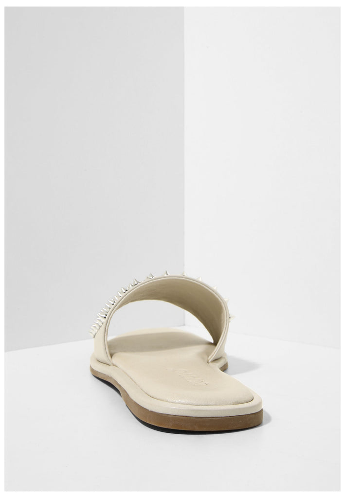 Inuovo Pantoletten Leder Weiß - surf4shoes