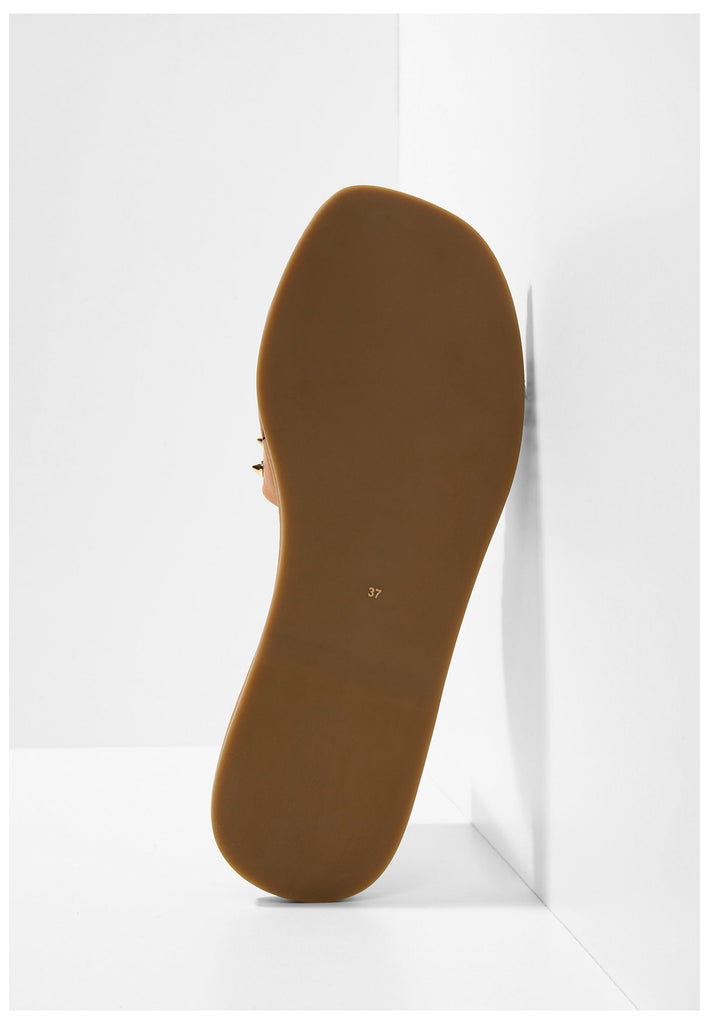 Inuovo Pantoletten Leder Braun - surf4shoes