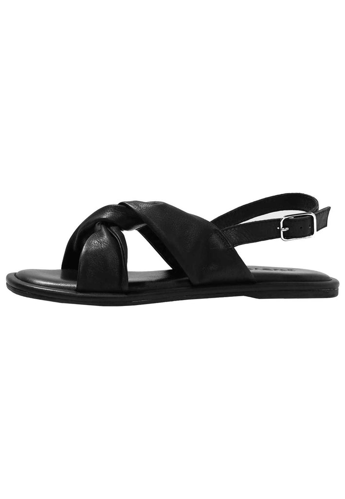 Inuovo Sandalen Leder Schwarz - surf4shoes