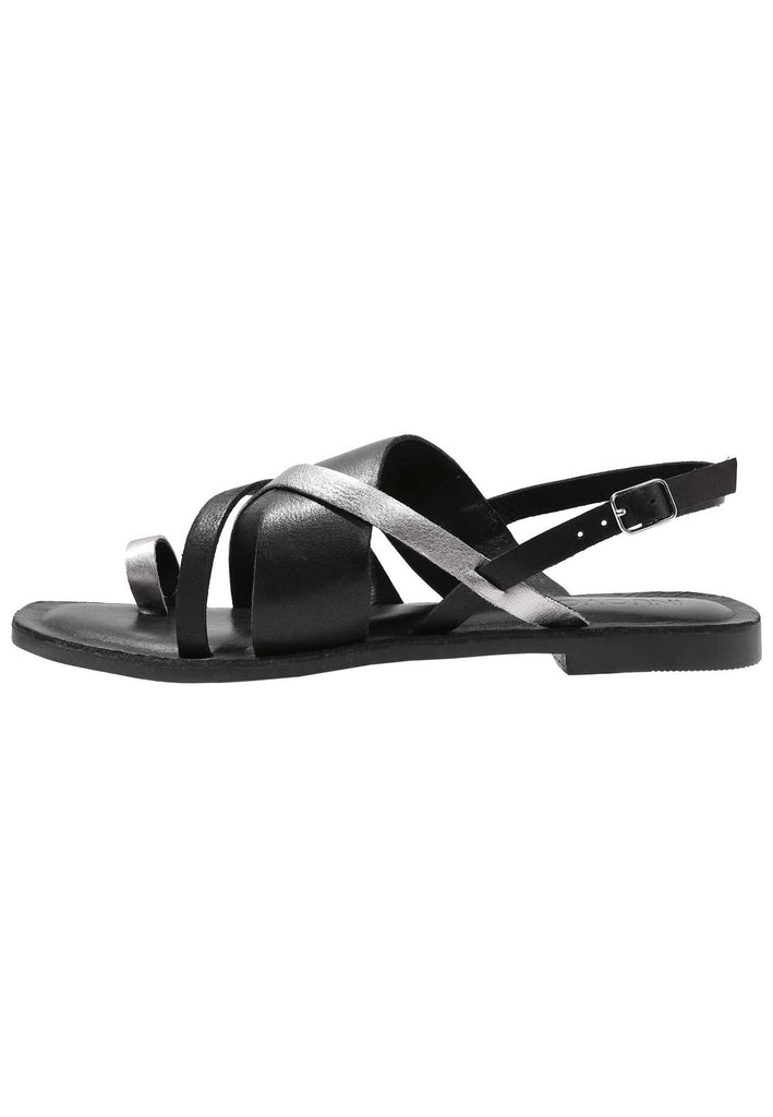Inuovo Sandalen Leder Schwarz - surf4shoes