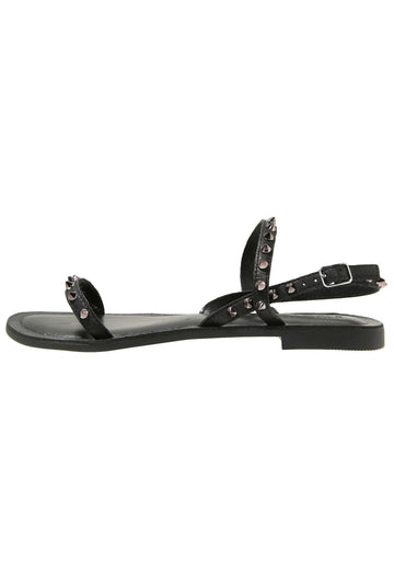 Inuovo Sandalen Leder Schwarz - surf4shoes