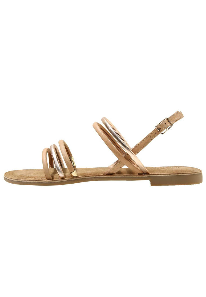 Inuovo Sandalen Leder Hellbraun - surf4shoes