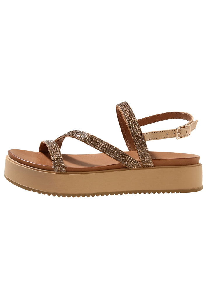 Inuovo Sandalen Leder Hellbraun - surf4shoes