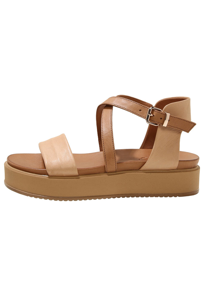 Inuovo Sandalen Leder Hellbraun - surf4shoes