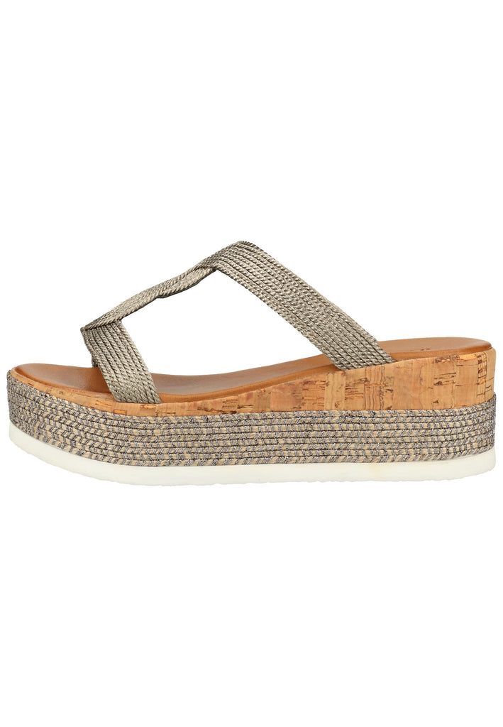 Inuovo Pantoletten Textil Pewter - surf4shoes