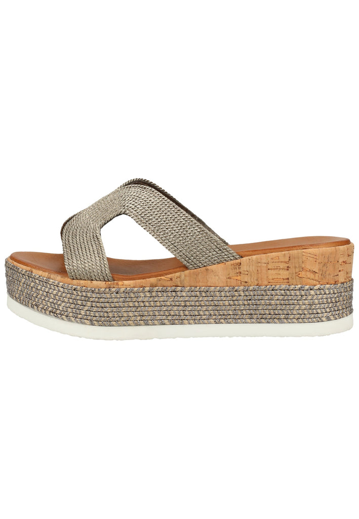 Inuovo Pantoletten Textil Pewter - surf4shoes