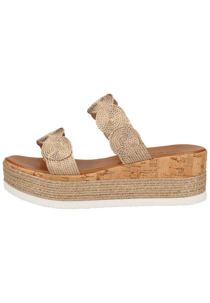 Inuovo Pantoletten Textil Rosegold - surf4shoes