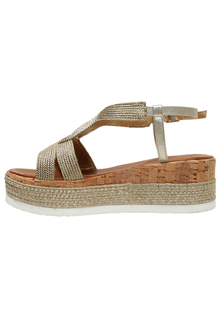 Inuovo Sandalen Textil Gold - surf4shoes