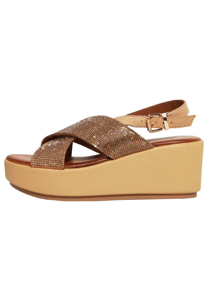 Inuovo Sandalen Leder Hellbraun - surf4shoes